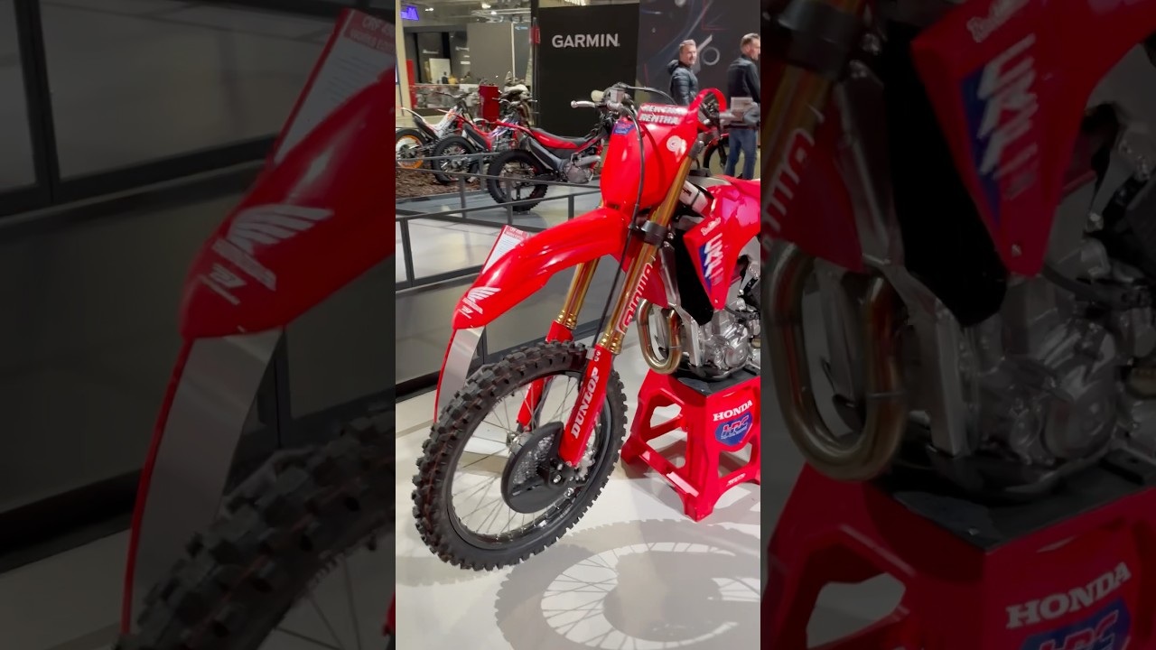 2025 Honda CRF 450R Works Edition 🔴😎 #crf450r #crf450 #eicma #showa