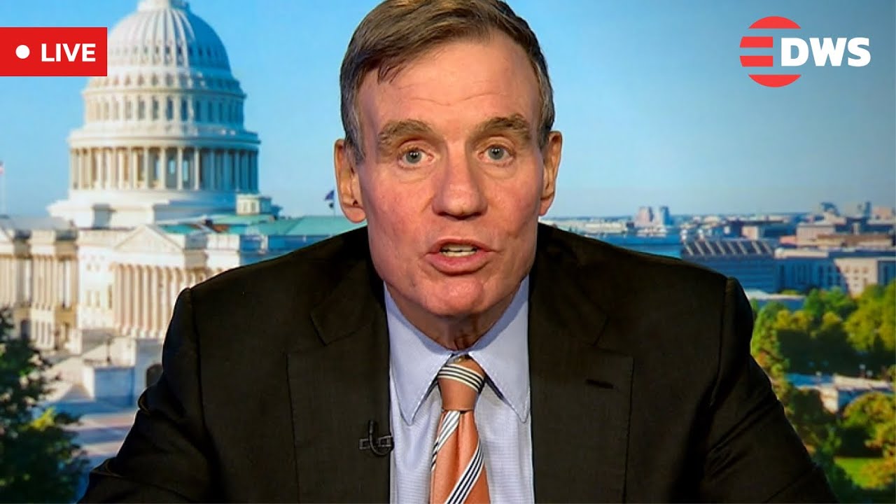 LIVE: Sen. Mark Warner Addresses Election Security After FBI Raid in Georgia | AC15