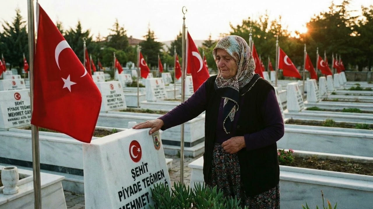 ŞEHİTLİKTE BAYRAM