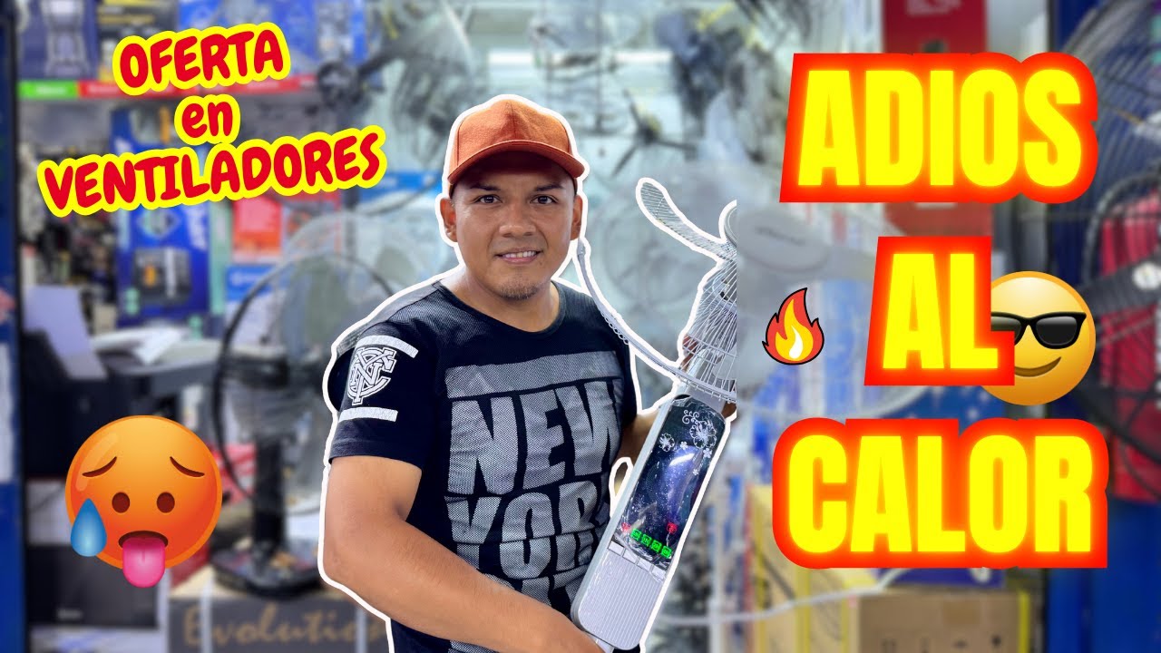 🔥VENTILADORES y AIRES Acondicionados desde S/60 en Lima! OFERTAS de Verano 🌬️❄️