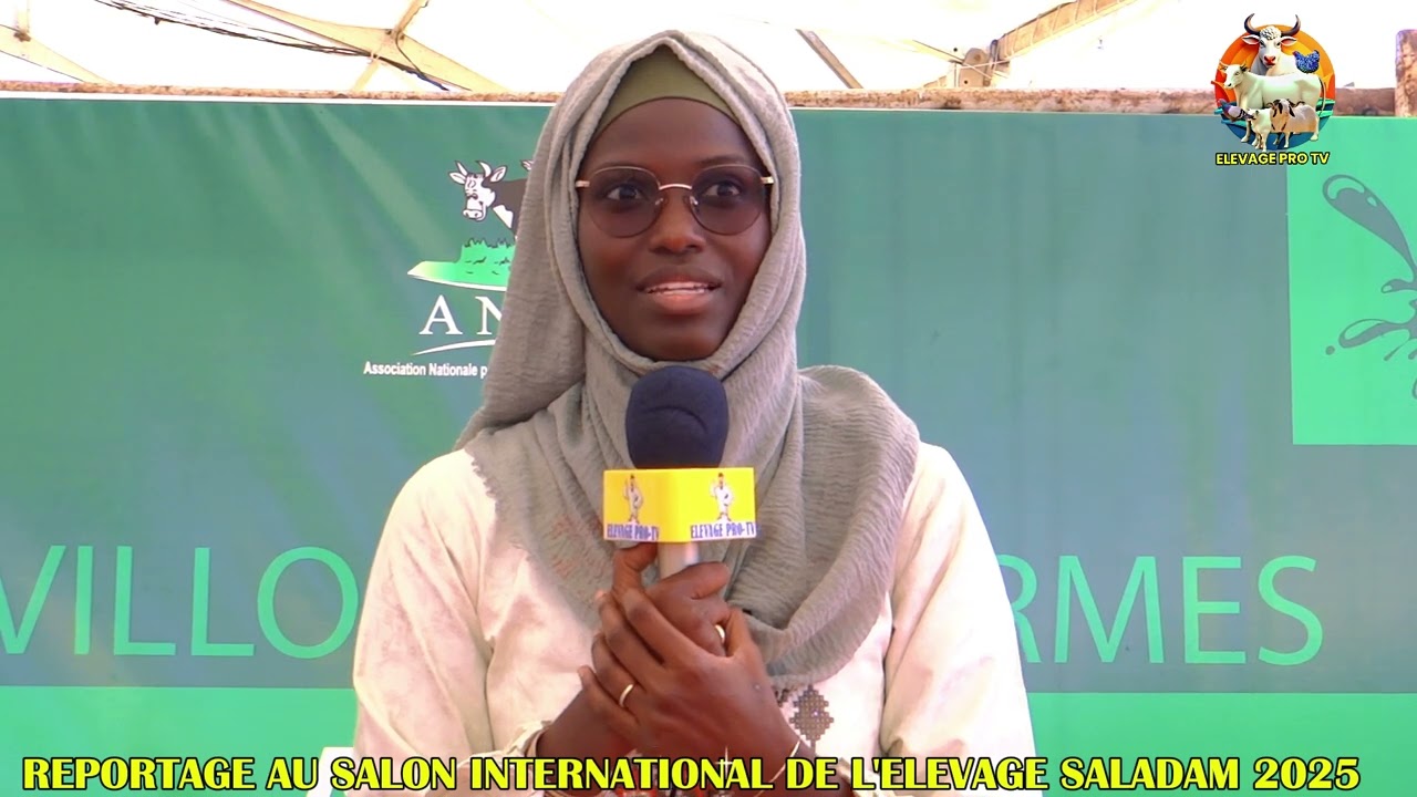 REPORTAGE DU SALON INTERNATIONAL DE L'ÉLEVAGE DU SALADAM 2025 EN VERSION FRANÇAISE AVEC AISATOU FAYE