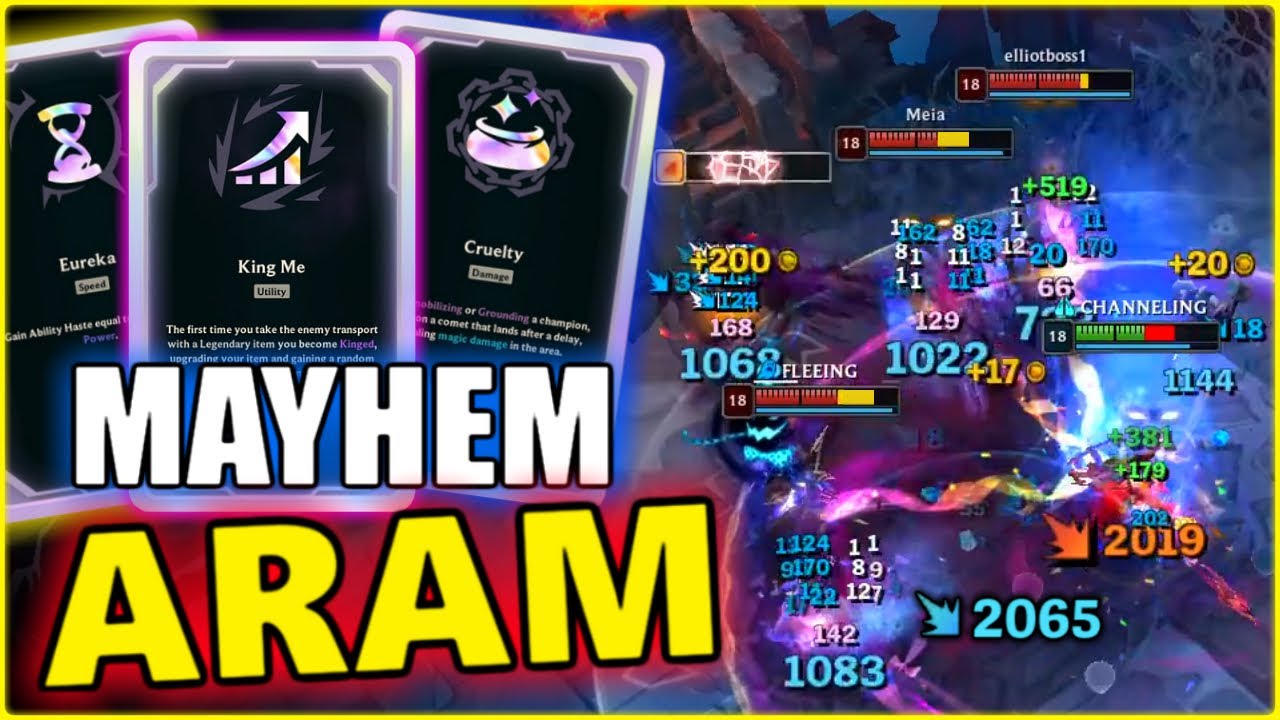 30 минут ARAM MAYHEM LoL ВЕСЕЛЫЙ МОНТАЖ #510