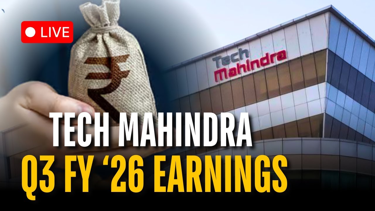 LIVE: Q3 FY '26 Results Of Tech Mahindra | Tech Mahindra Q3 Earnings Announcements