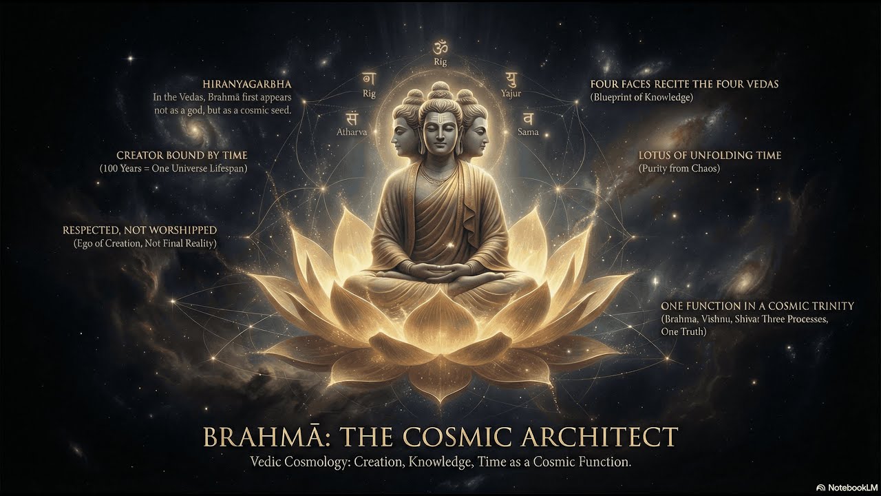 Brahmā: The Lost Architect of Existence — Vedas, Upanishads & Hidden Truths of Creation