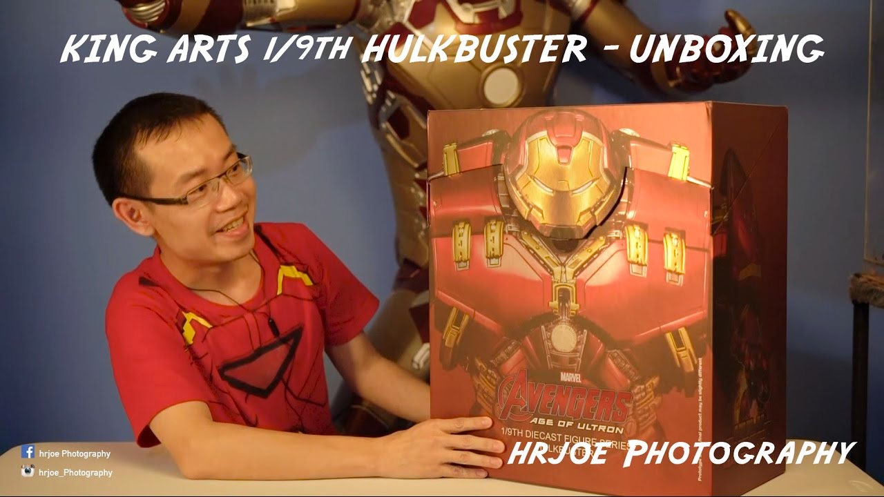 King Arts 1:9 Hulkbuster Unboxing