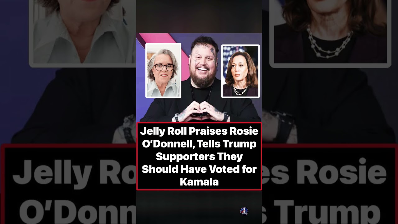 Jelly Roll Praises Rosie O&rsquo;Donnell and Says Trump Voters Should Have Chosen Kamala