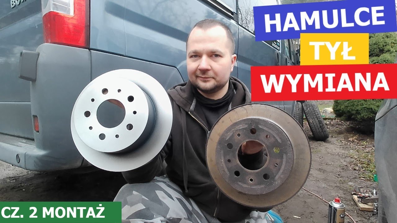Hamulce tył. Tarczo bębny. Wymiana. Cz.2 Montaż