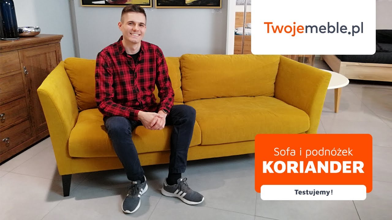 Testujemy sofy #11 | Sofa i podn&oacute;żek Koriander