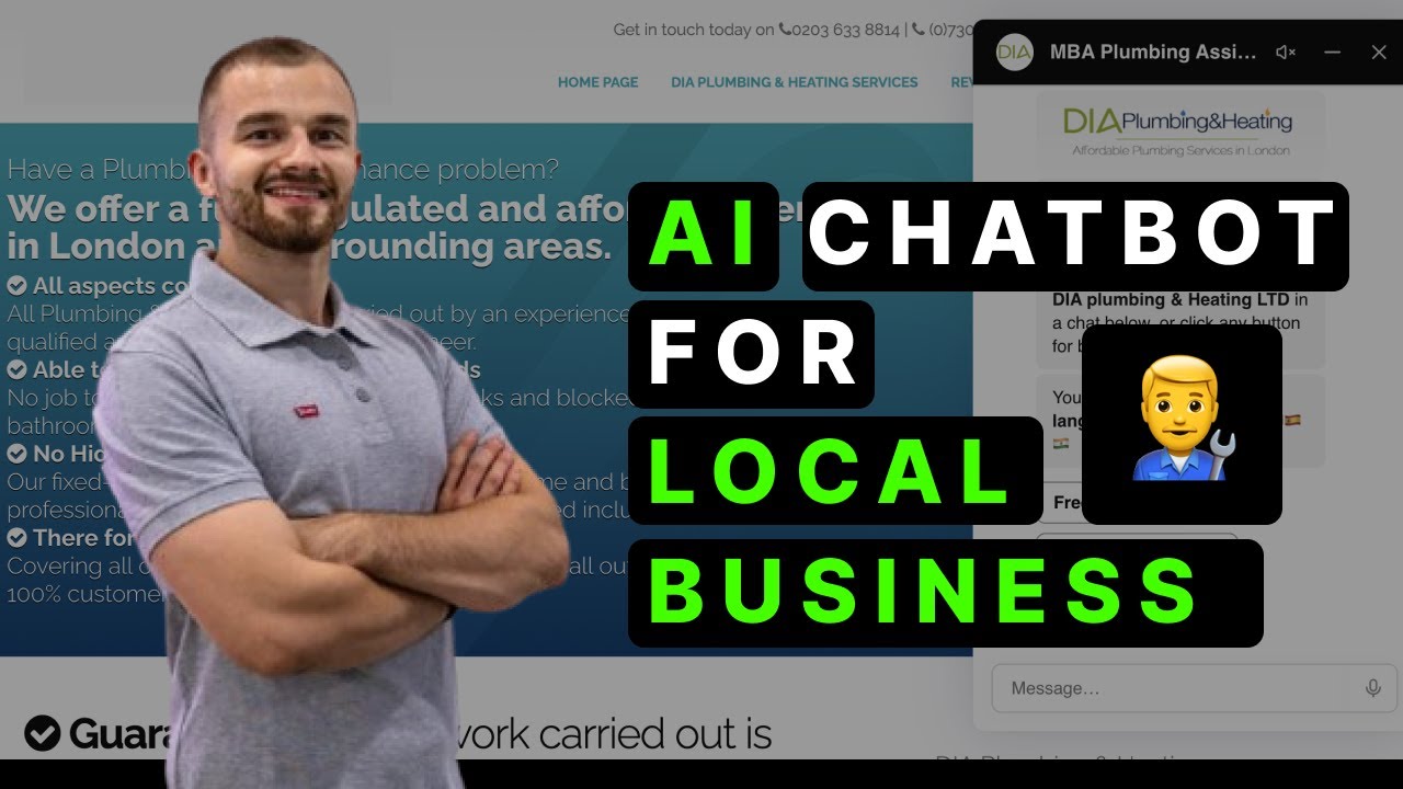 THE BEST AI Chatbot for Local Business
