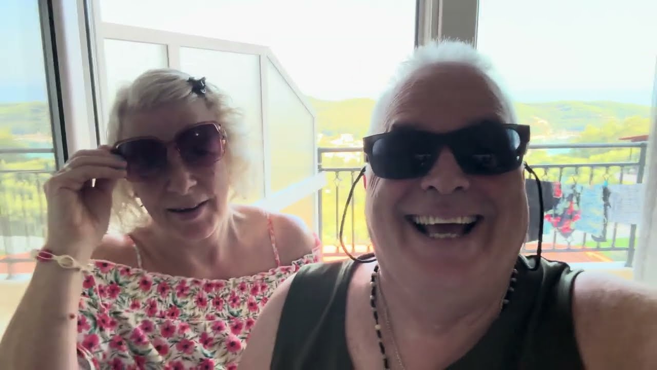 Day 2 beautiful  lunch at Captains restaurant￼ parga Greece 😎June 2025