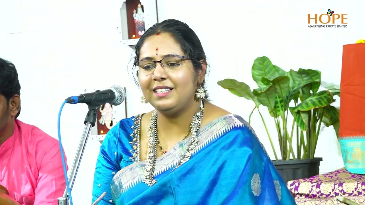 bhajare re manasa by Vidushi Tulaja Mellacheruvu @HOPEADTV