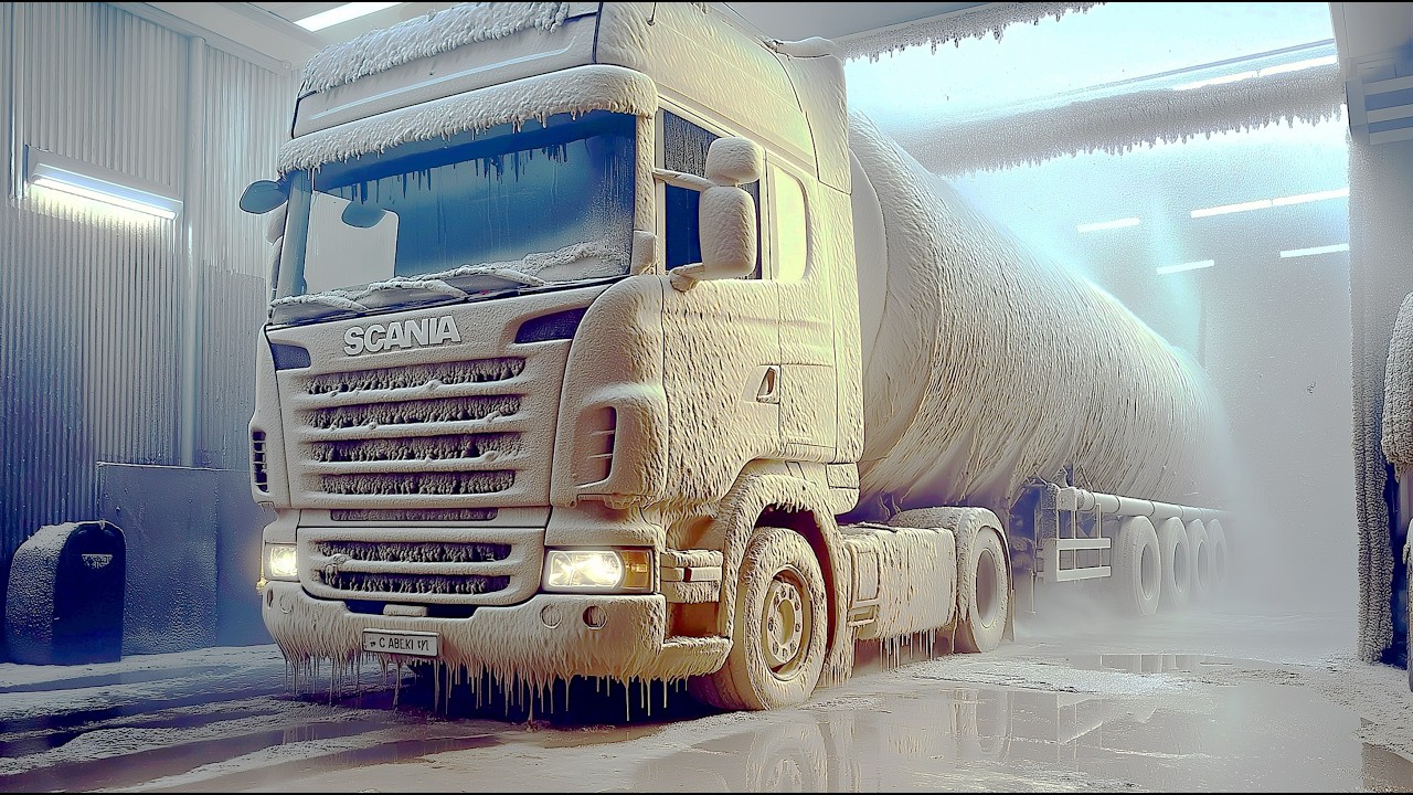 The Most Satisfying Truck Wash: From Muddy Disaster to Spotless Clean!