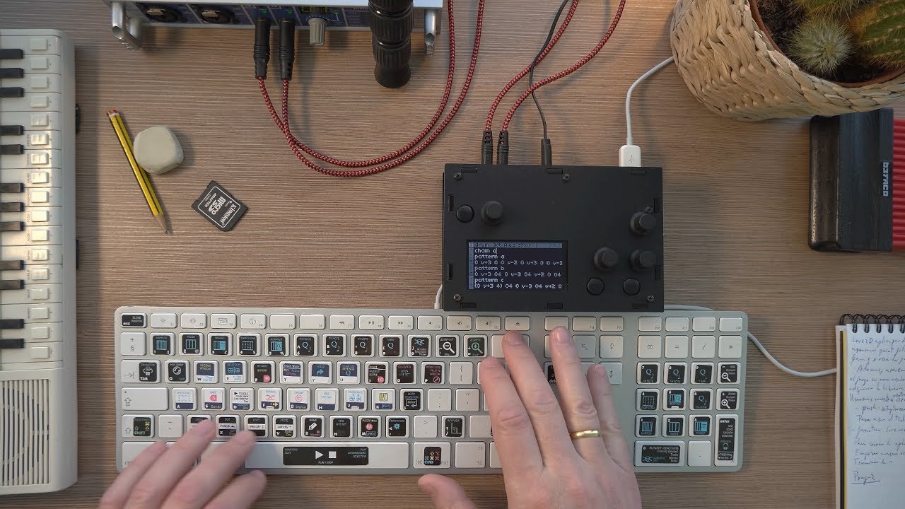 Uno más infectado | zxcvbn Monome Norns