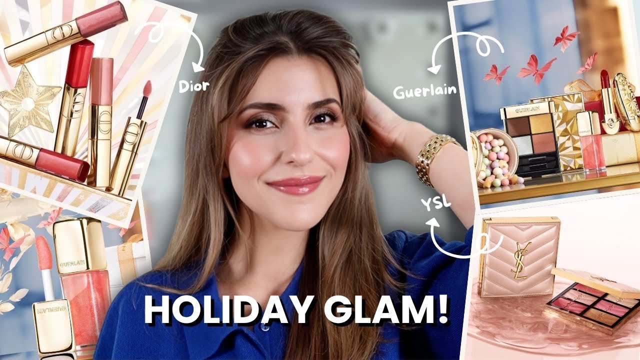 Guerlain ✨ YSL ✨ Dior Holiday Makeup 2025 &mdash; What&rsquo;s Worth It?! Full Review + Swatches