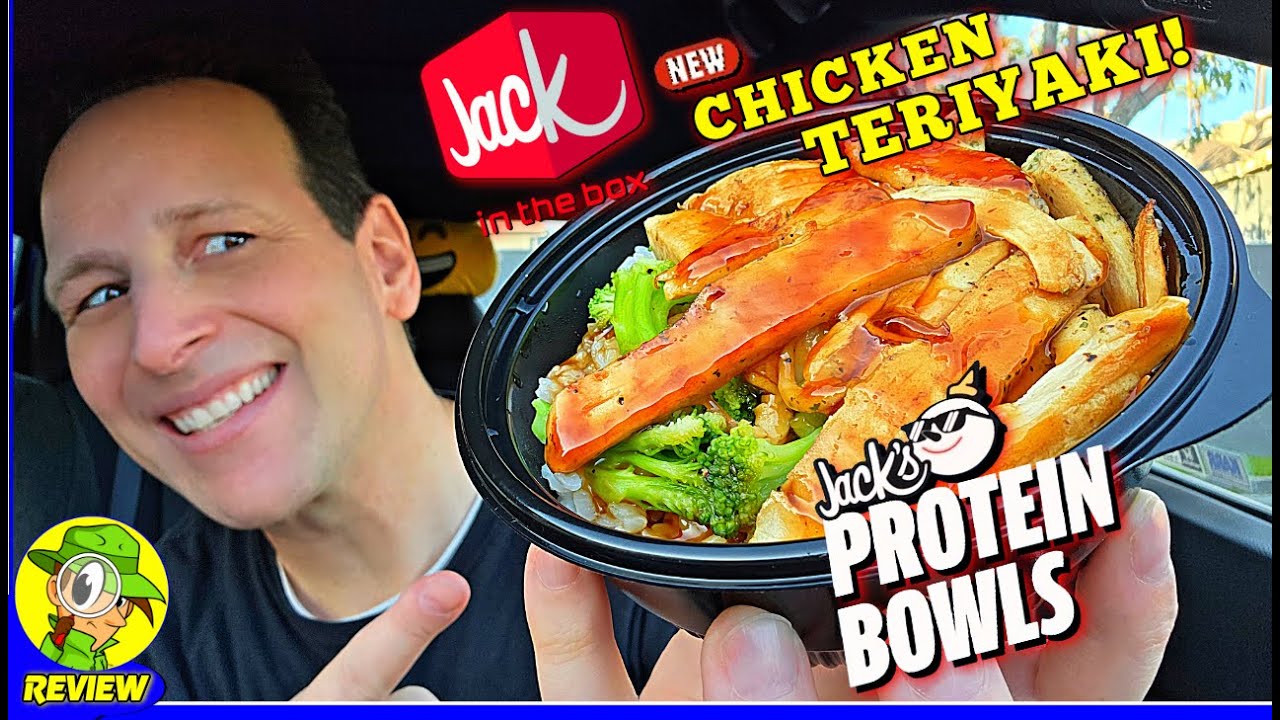 Jack In The Box Chicken Teriyaki Protein Bowl Review 🃏🐔🥣 What Went Right?! 🤔 Peep THIS Out! 🕵️‍♂️