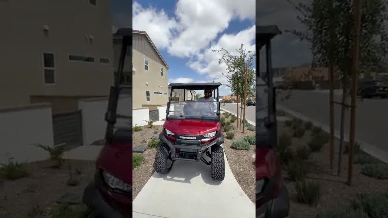 This isn&rsquo;t a Golf Cart, it&rsquo;s a NAV. 😎
