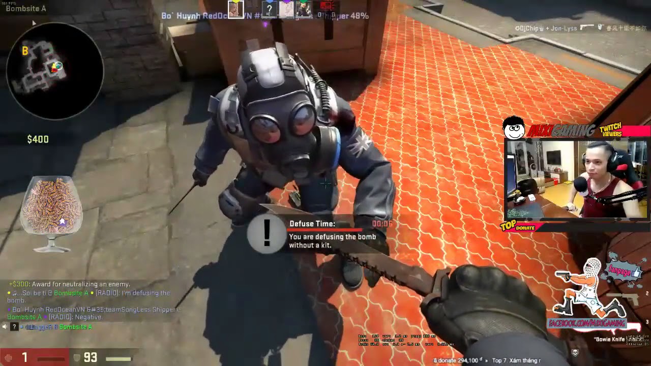 Con Khỉ L&agrave;o Cai | Mixigaming Funny Stream CSGO