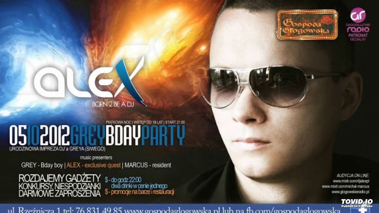 Dj Alex live Retro mix Gospoda Głogowska Głog&oacute;w