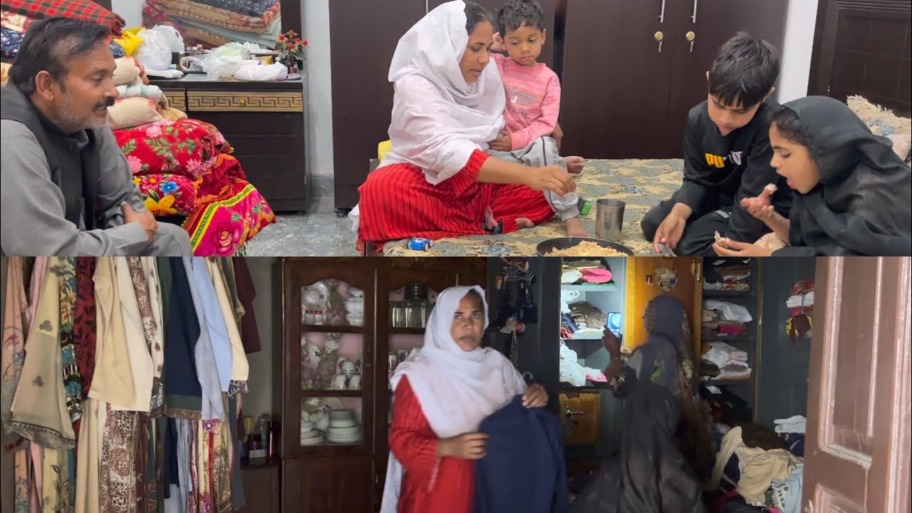 Api Thaira ki Eid shopping bache hamare sath a gay