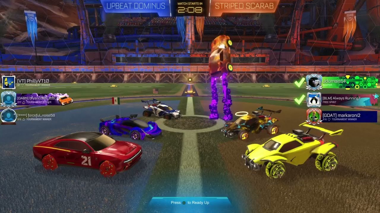 Rocket League - Season 18 Platinum Tournament Win