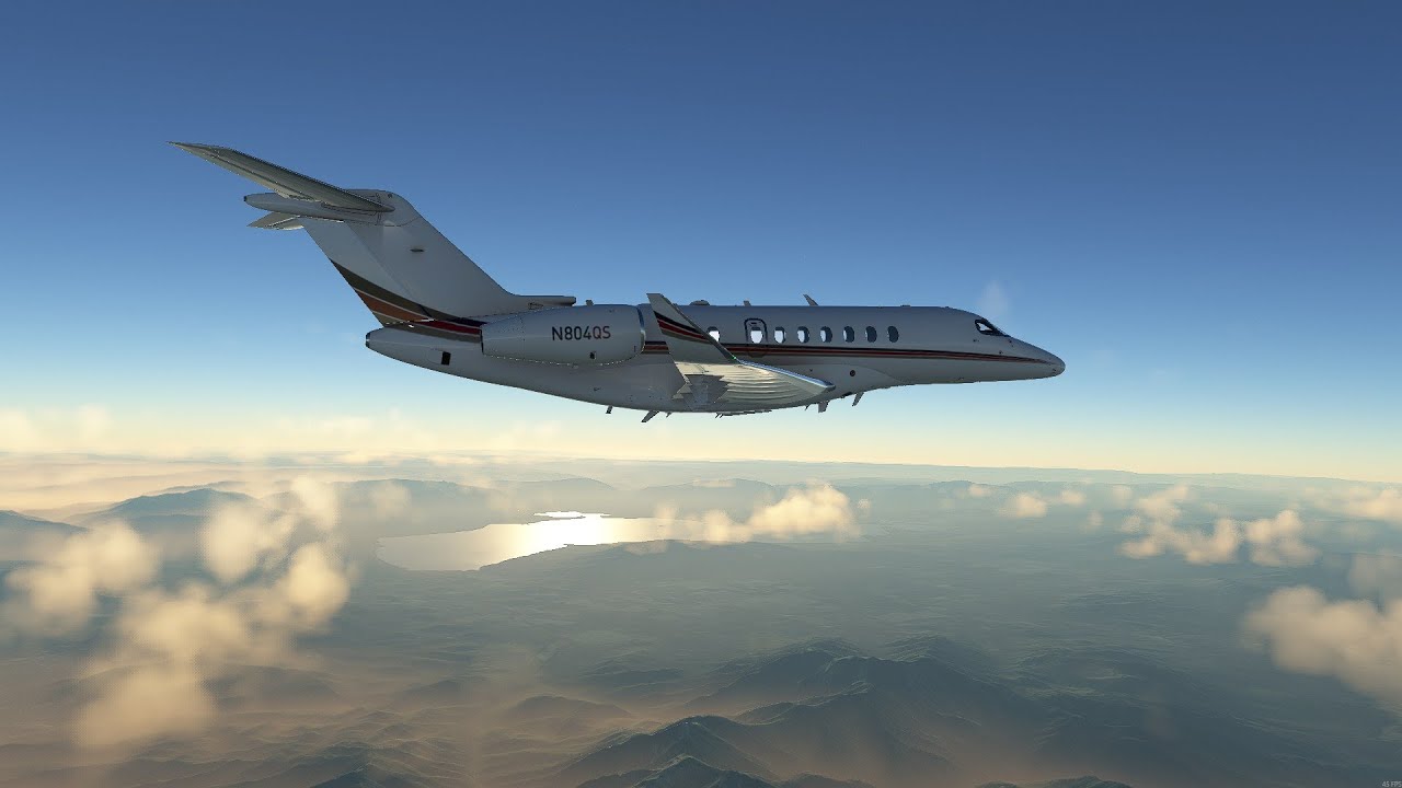 Foggy Arrival into Los Angeles!|SLC-LA|Cessna Citation Longitude