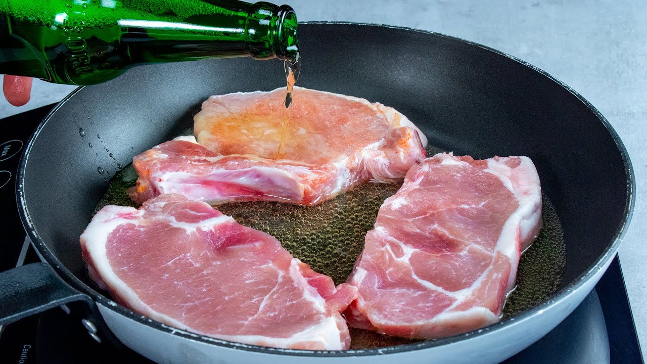 La carne fatta senza birra è un vero spreco