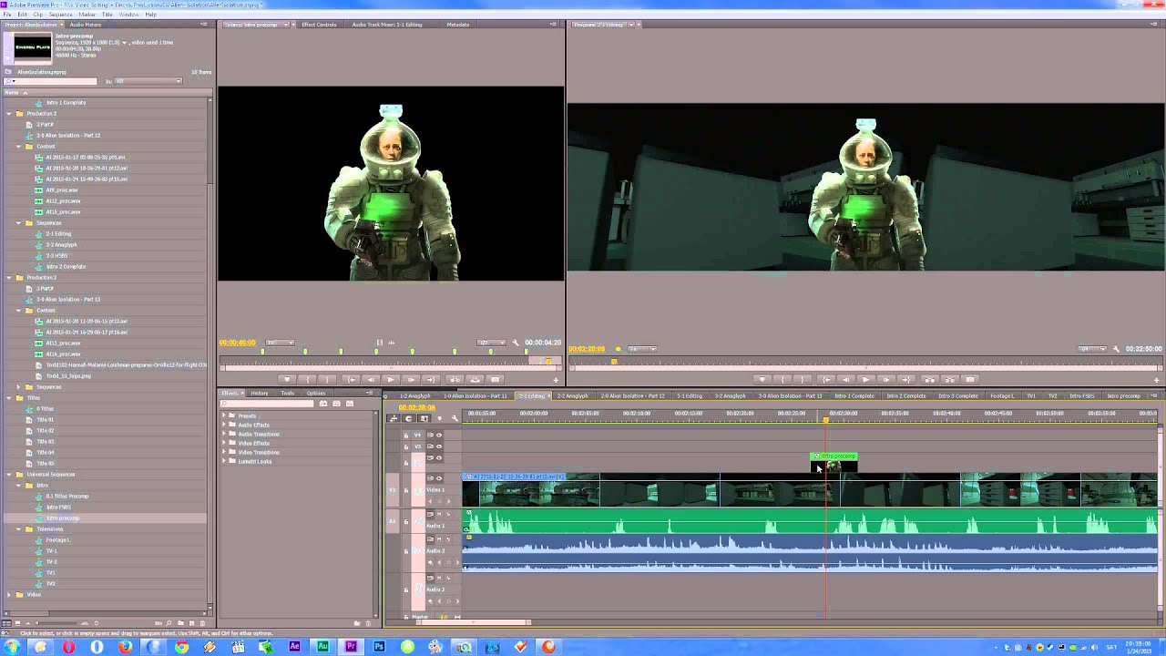 Stereoscopic 3D Editing Workflow in Premiere Pro