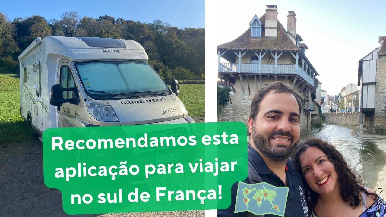 Descobrimos uma aplicação muito divertida para viajar no sul de França!