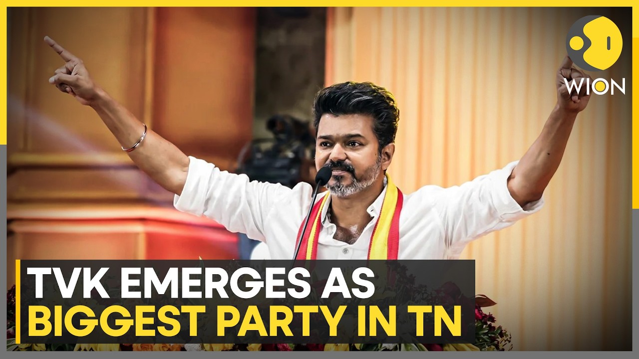 Tamil Nadu Election Result 2026: Vijay&rsquo;s TVK Surges Ahead, DMK Slips to Third | WION News