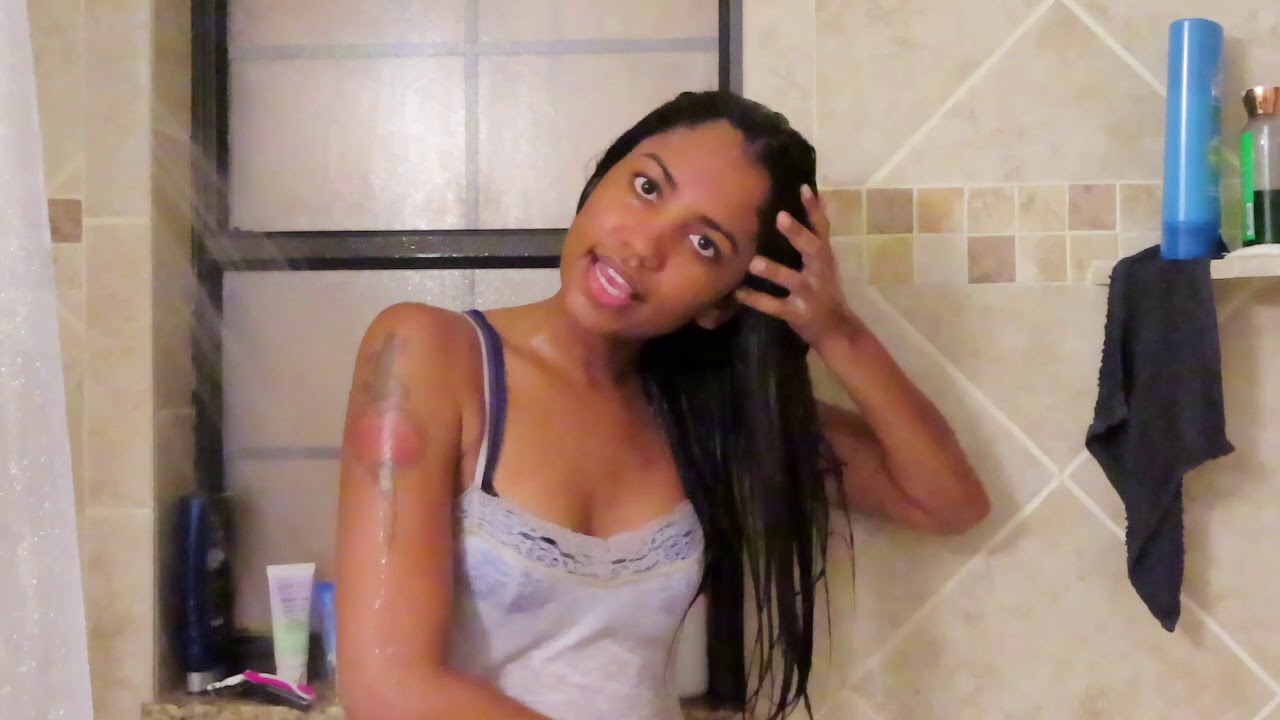 My Entire Wash routine - Liscio Japanese treated hair