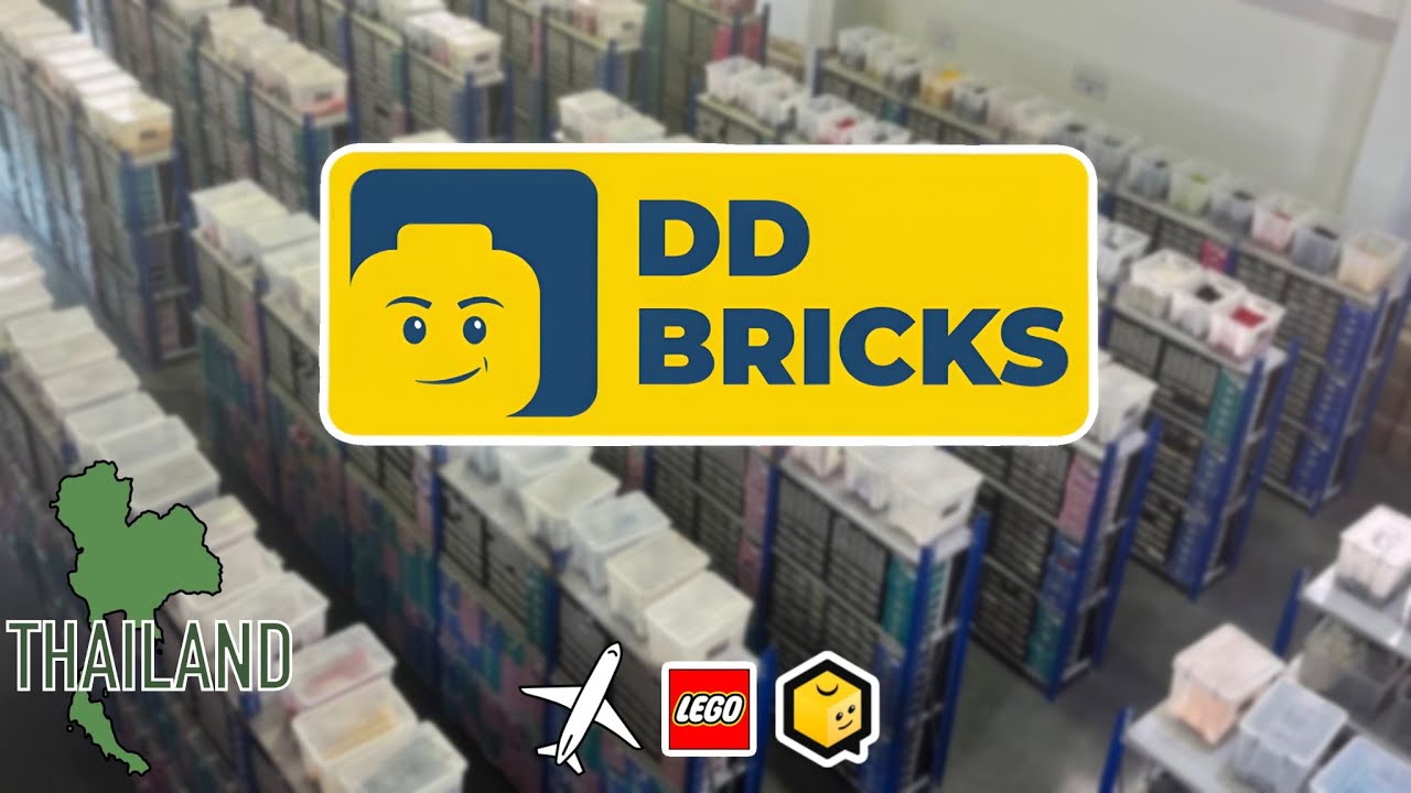 Я посетил склад LEGO с 14 миллионами деталей 🤯 | DD Bricks Thailand 🇹🇭 – Видеоблог о путешествиях