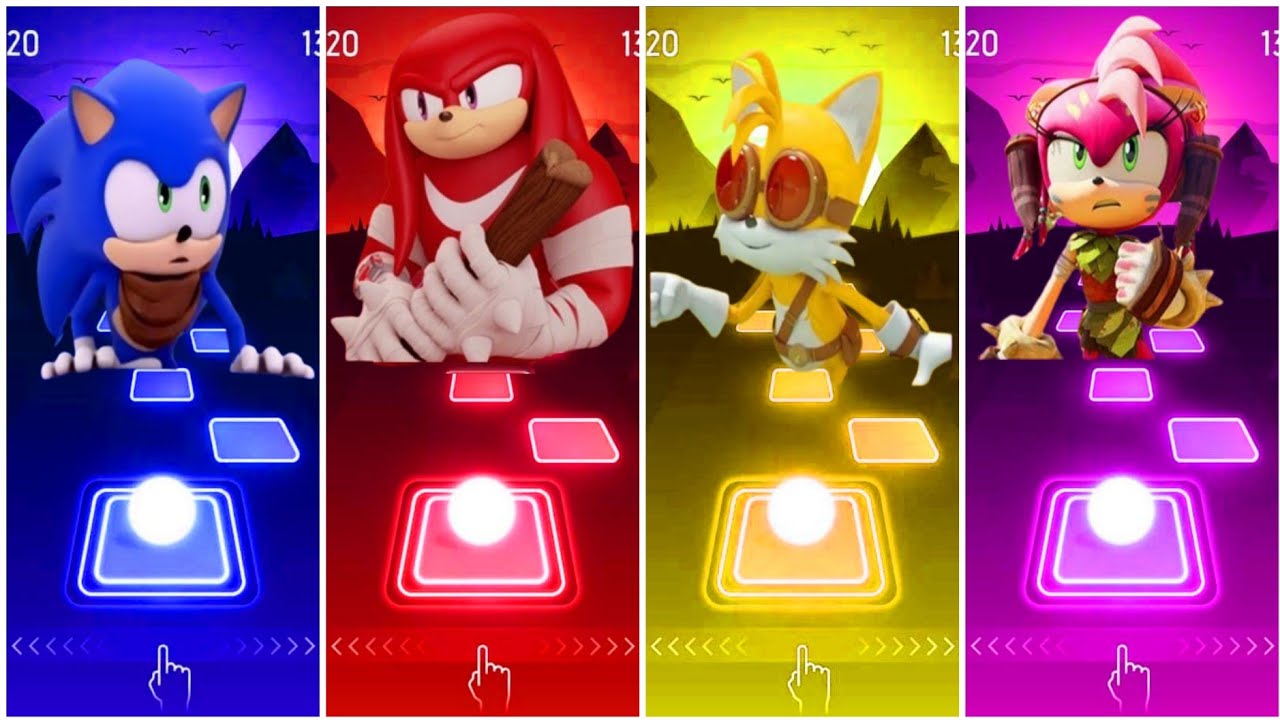 Sonic Boom 🔴 Knuckles 🔴 Tails 🔴 Amy Rose | Coffin Dance Cover