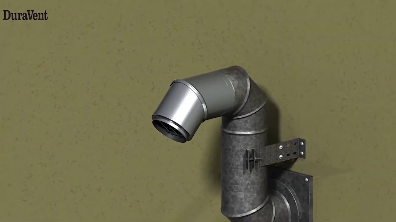 PelletVent® Horizontal Installation