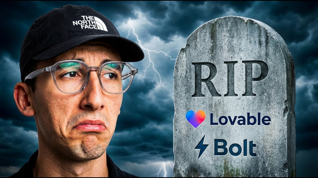 Lovable est une ARNAQUE (voici pourquoi le NO-CODE est mort)