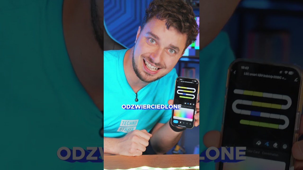 Inteligenty pasek LEDowy z Action #test