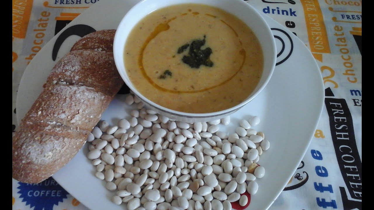 soupe de Haricot blanc سجليها عندك غادا تنفعك👌شوربة اللوبيا بيضاء(الفاصوليا)بطريقة سهلة والاهم لذيذة