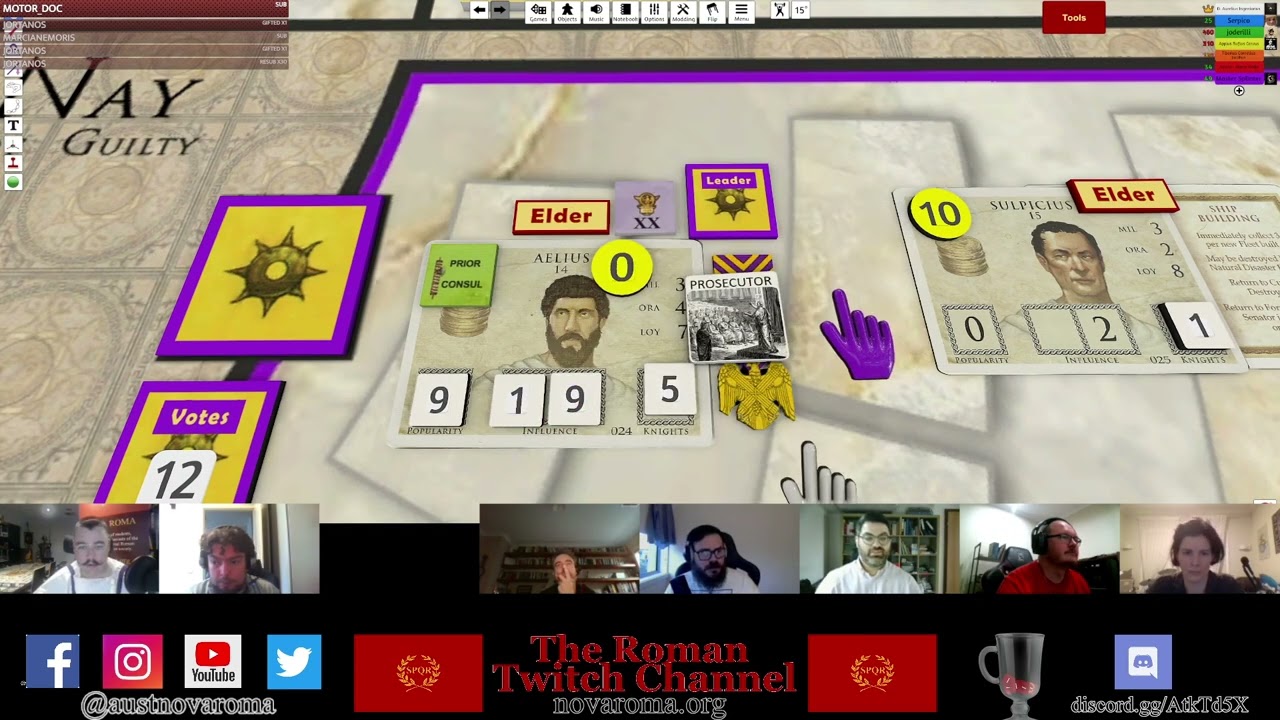 Republic of Rome Board Game Broadcast | 2022 | Episode XXII