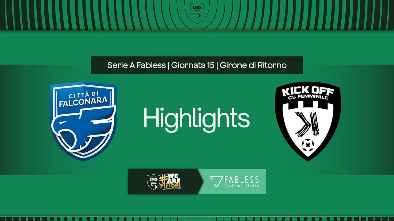 Okasa Falconara-Kick Off 9-2 | 15ª giornata | Serie A Fabless 2024/2025 | Highlights
