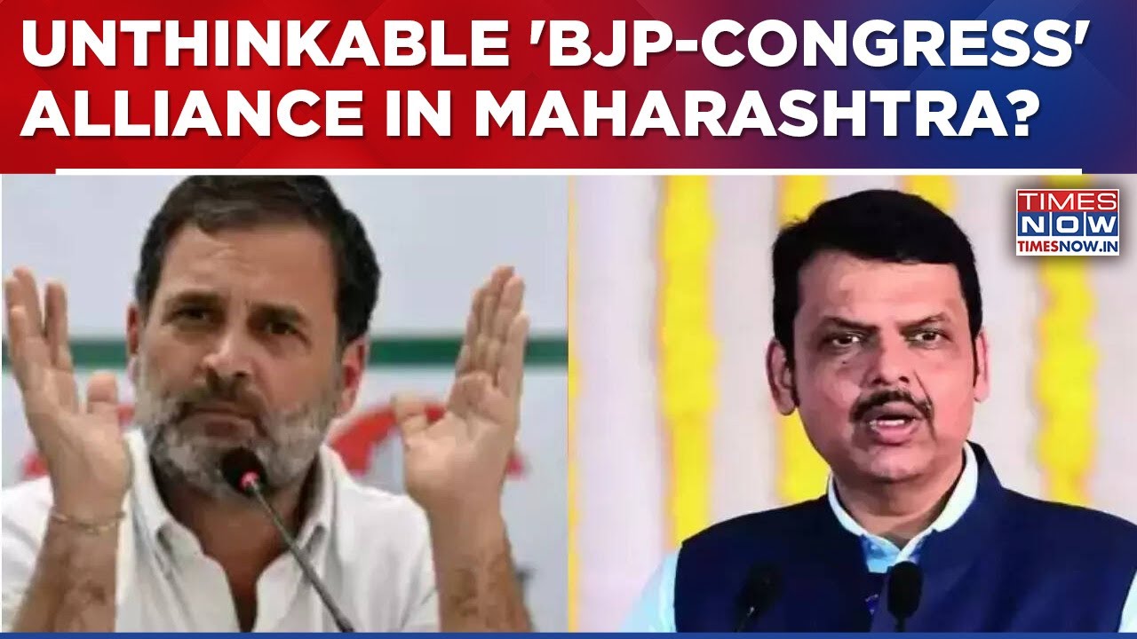BJP & Congress Join Hands In Maharashtra? Fadnavis To Take Action Against 'Unacceptable' Allliance