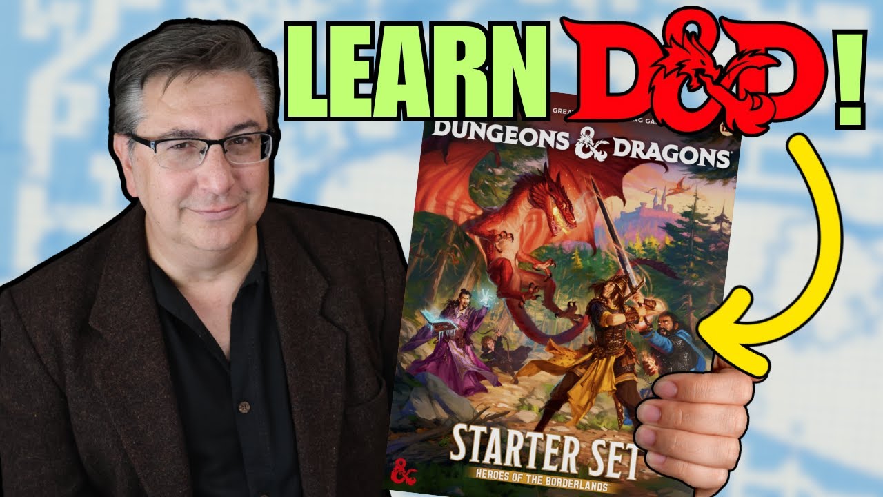 Научитесь играть в Dungeons & Dragons за 10 МИНУТ с помощью стартового набора D&D