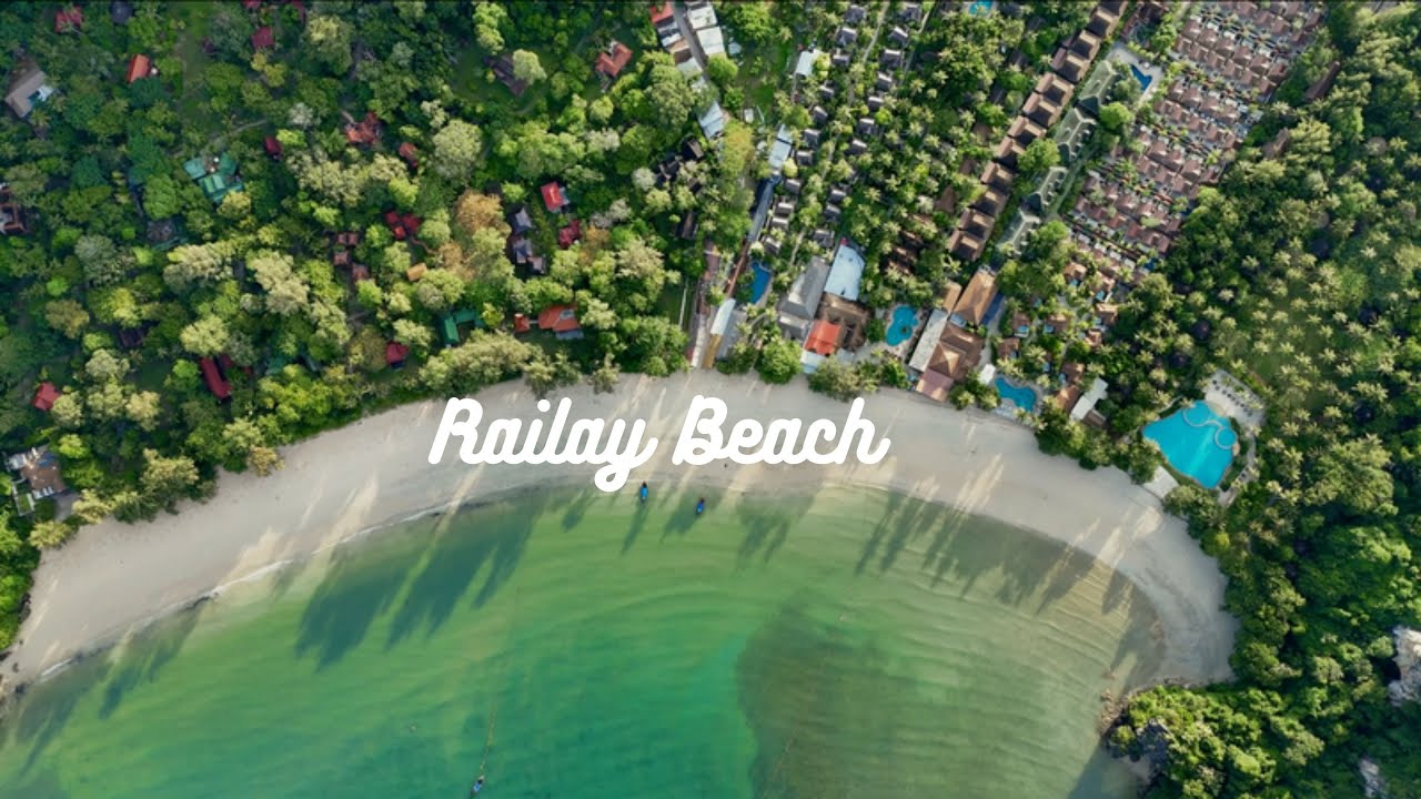 Railay Beach  - Aerial Views of Krabi's Paradise | 4K | DJI Mini 4 Pro