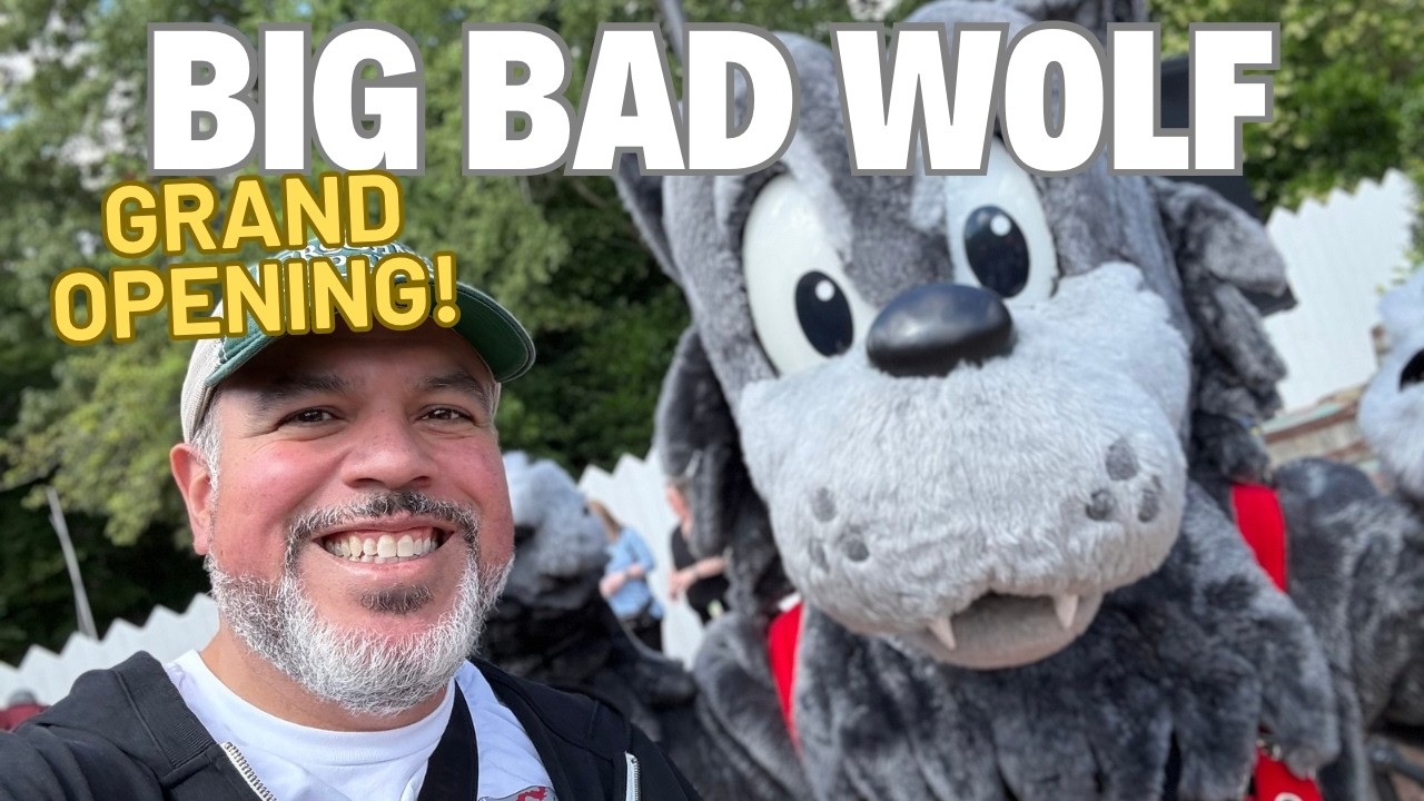 The Big Bad Wolf Returns! Busch Gardens Williamsburg Grand Opening Ceremony (Full Experience)