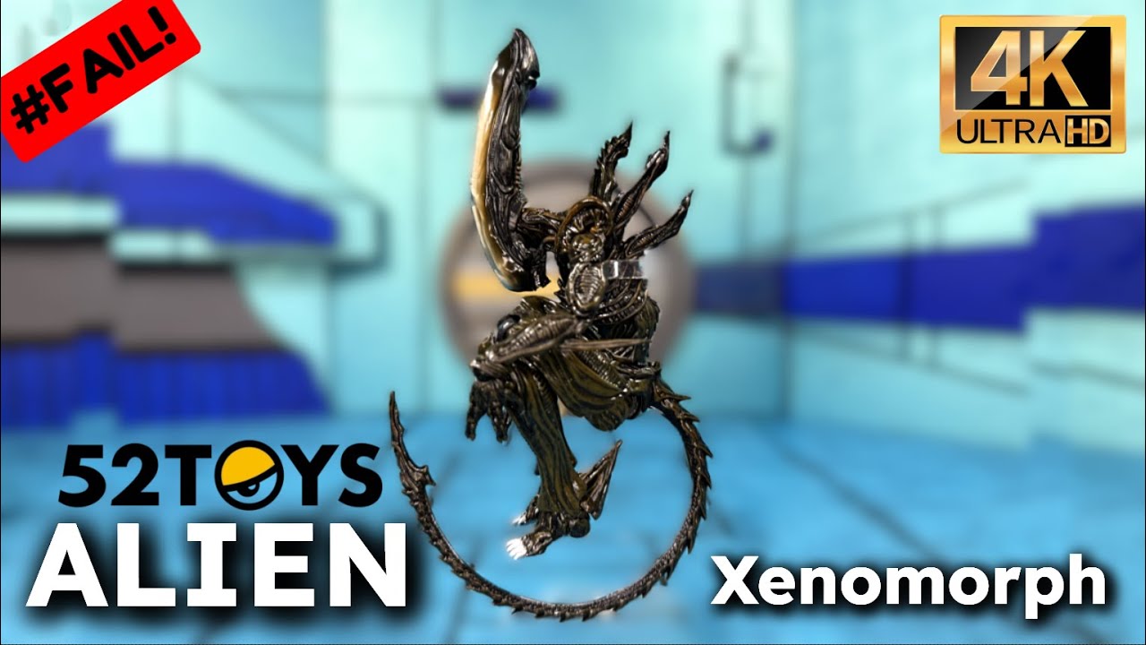 52TOYS ALIEN Xenomorph 1/12 action figure Unboxing REVIEW #alien #xenomorph #52toys #actionfigures