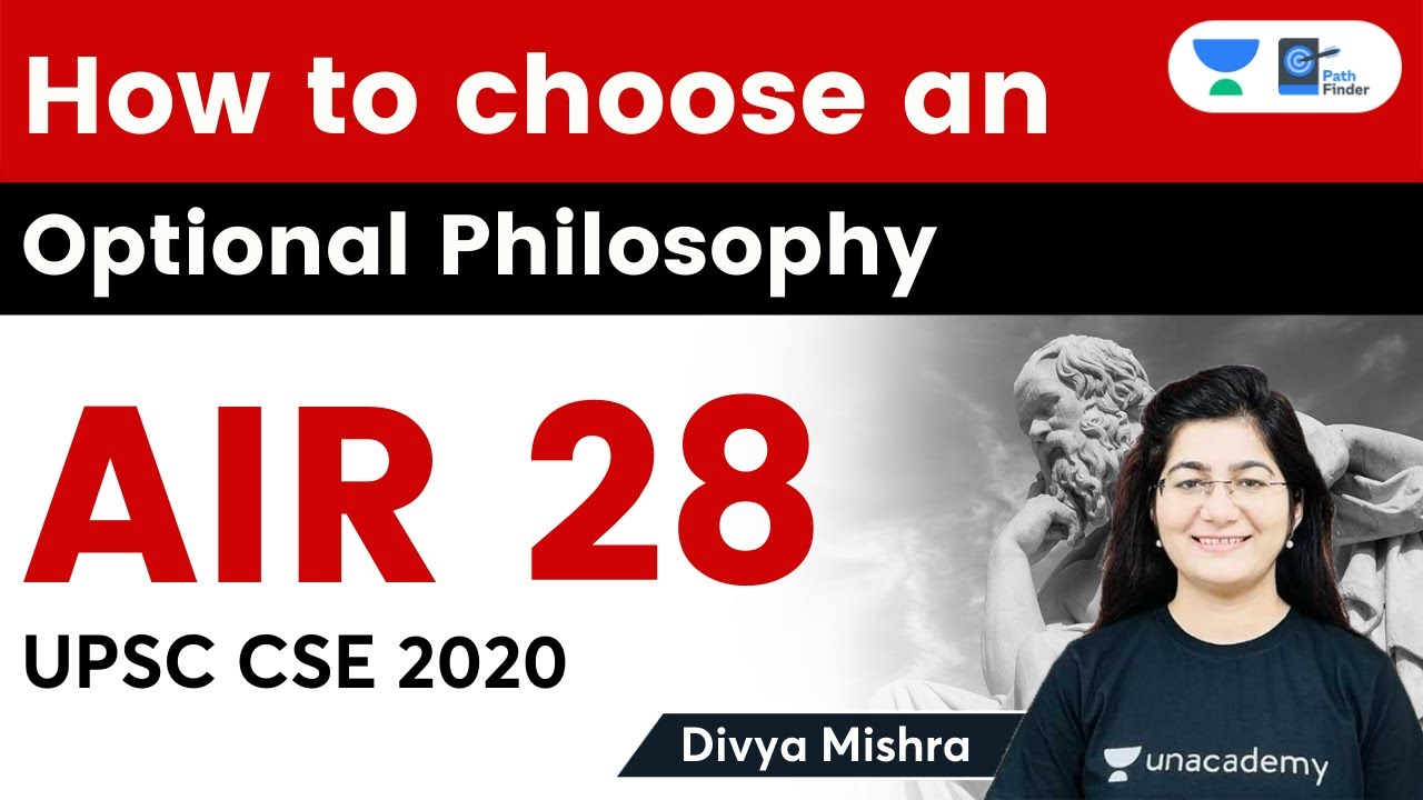 How to choose an Optional - Philosophy | UPSC CSE 2020 Topper| Divya Mishra AIR 28