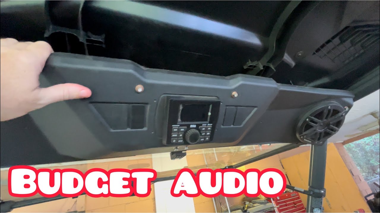 Canam Defender Budget Audio! #canamdefender #sidebyside #defender