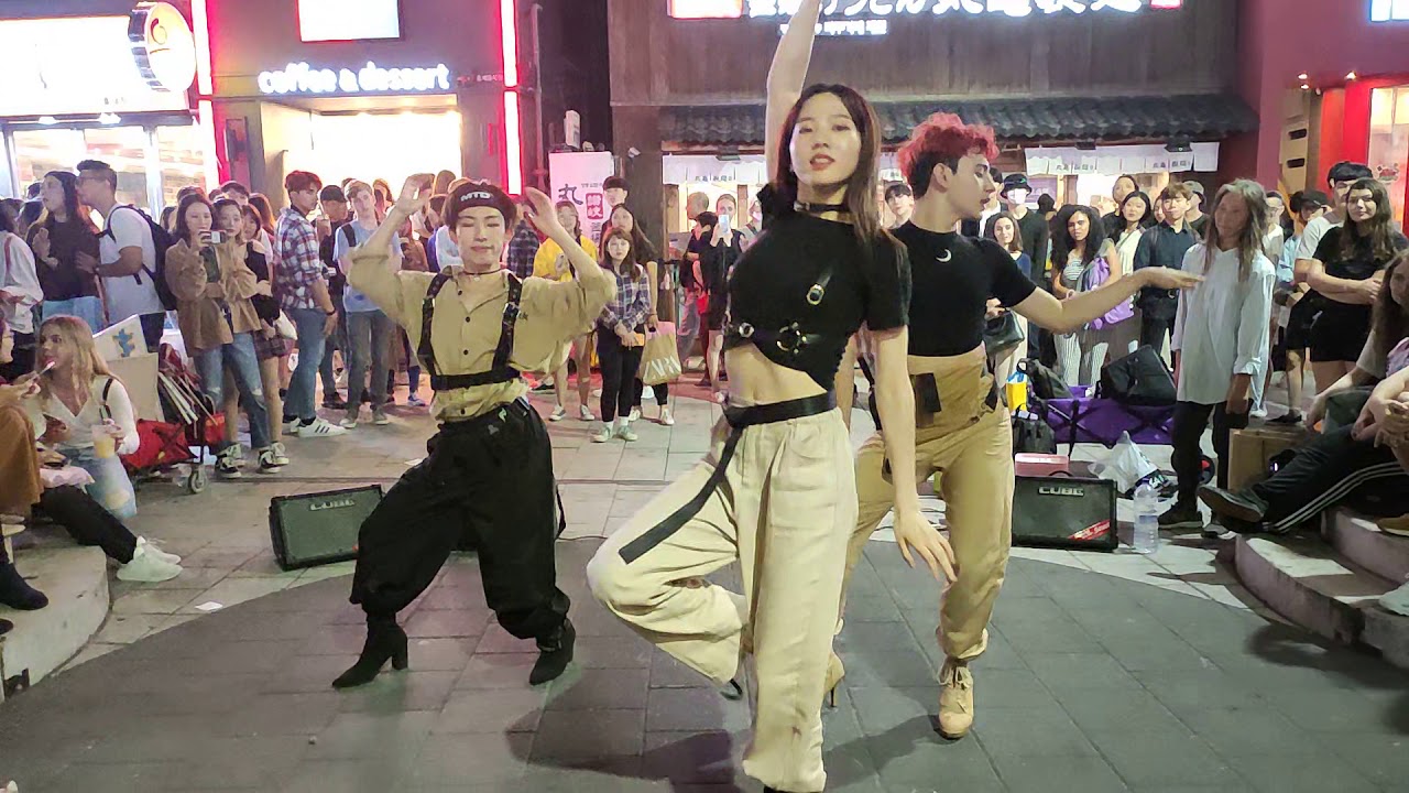 MYM🤩. EDDIE, JESUNG, YU KAGAWA. BUSKING-4.