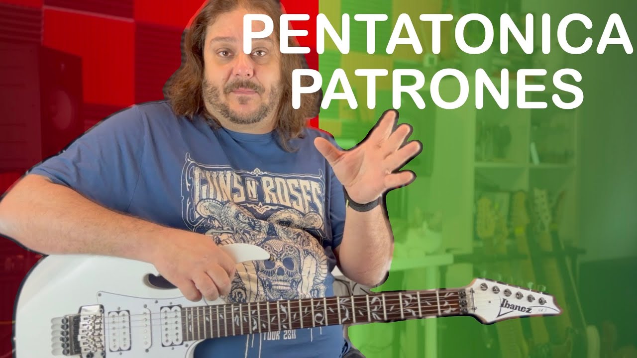 🎸La Escala Pentatonica🎸 - 5 Posiciones Básicas