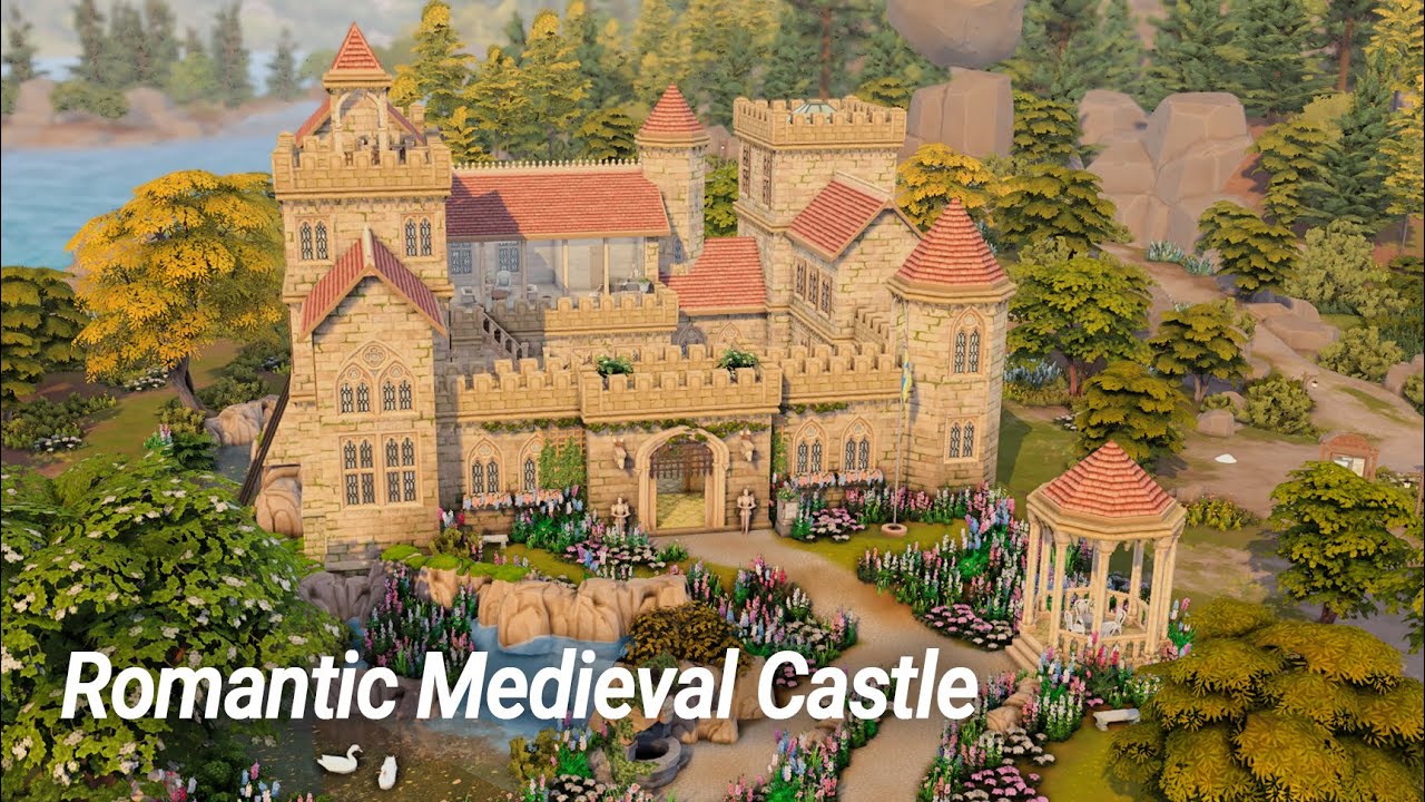 Medieval Castle Estate | The Sims 4 Castle Estate Kit - Stop Motion Build
