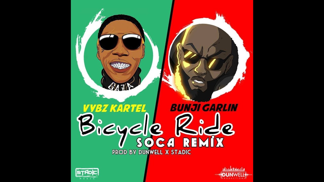 Vybz Kartel ft  Bunji Garlin - Bicycle Ride (Soca Remix) - January 2016