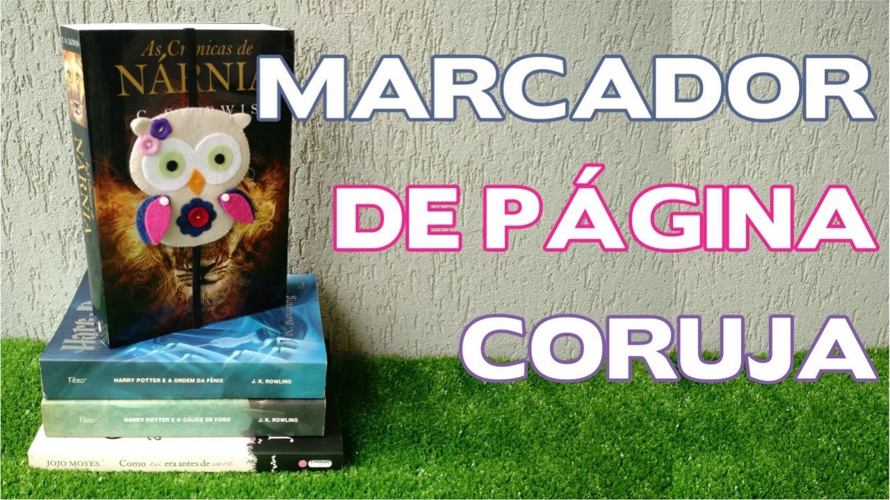 DIY - Marcador de Páginas Corujinha - Passo a Passo - Especial Dia dos Professores